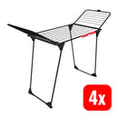 B-Ware Vileda King Ultimate Wäscheständer Flügelwäschetrockner Wäschegestell 4 Stück