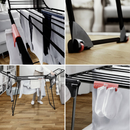 B-Ware Vileda King Ultimate Wäscheständer Flügelwäschetrockner Wäschegestell 4 Stück