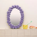 B-Ware &Klevering Spiegel Wandspiegel Glas Dribble Lila 295 X 415 Cm Organisch