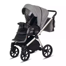 Knorr Baby Life + 2.0 Silver Edition Graphite Kombi Kinderwagen Babywanne B-Ware