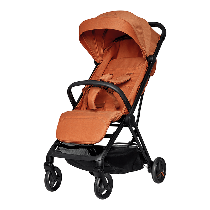 B-Ware Koelstra Buggy Kinderwagen Babywagen Baby Kupfer Textil Abnehmbarer Schutzbügel