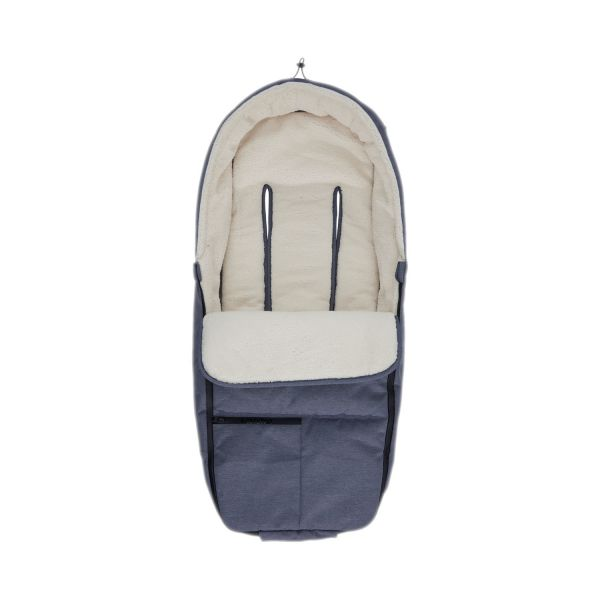 B-Ware Koelstra Next Fußsack Kinderfußsack Kinderwagen Wärmesack Dark Grey Melange