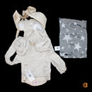 B-Ware Kokadi Babytrage Tragetuch Wrap Star Heart2 Heart Cream Baumwolle Siehe Text/Foto
