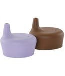 BY LILLE VILDE – TRINKLERNAUFSÄTZE "SIPPY LIDS" (LILAC & COCOA)