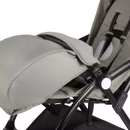 B-Ware Leclercbaby Fußmuff Einlage Kinderwagen Quick Grau Universal Kinderwagenzubehör
