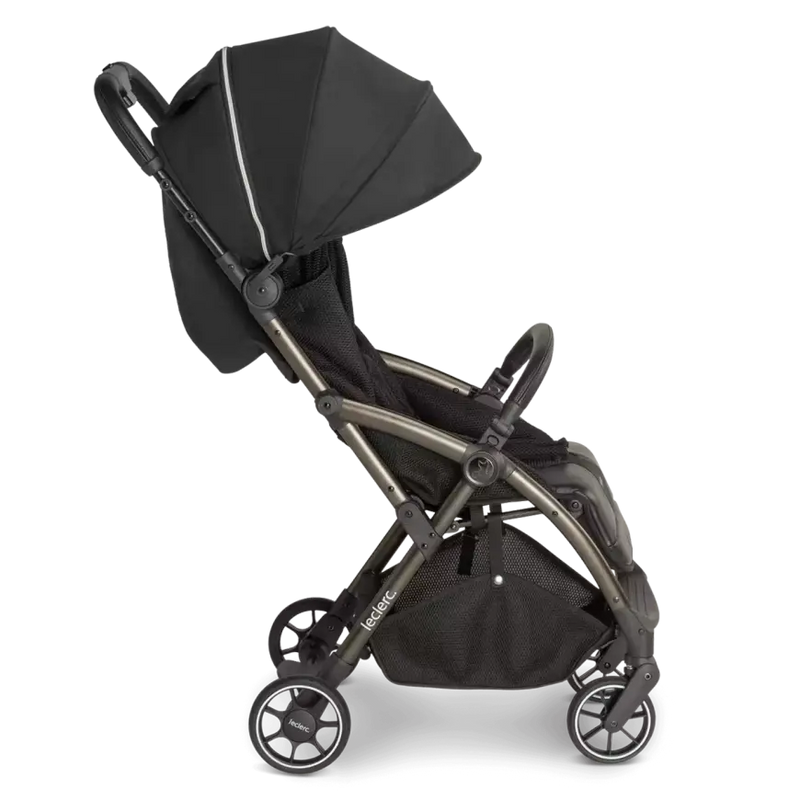 B-Ware Leclercbaby Kinderwagen Buggy Hexagon Carbon Schwarz One Touch Faltsystem872