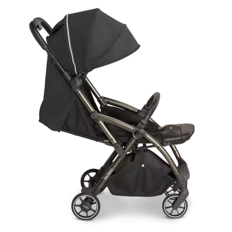B-Ware Leclercbaby Kinderwagen Buggy Hexagon Carbon Schwarz One Touch Faltsystem872