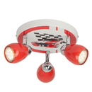 B-Ware Brilliant Led Deckenleuchte Racing Deckenlampe Kinderzimmer Lampe Kinderlampe