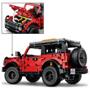 B-Ware Lego Bauset Technic Set Ford Bronco Offroader 42213 Geländewagen Auto Rot