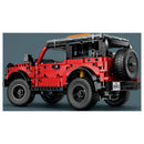 B-Ware Lego Bauset Technic Set Ford Bronco Offroader 42213 Geländewagen Auto Rot