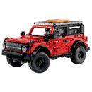 B-Ware Lego Bauset Technic Set Ford Bronco Offroader 42213 Geländewagen Auto Rot