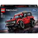 B-Ware Lego Bauset Technic Set Ford Bronco Offroader 42213 Geländewagen Auto Rot