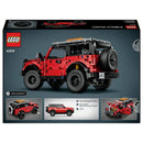 B-Ware Lego Bauset Technic Set Ford Bronco Offroader 42213 Geländewagen Auto Rot
