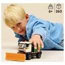 B-Ware Lego City Spielzeugauto Schneepflug Bauset Fahrzeug Minifigur 2 Stück