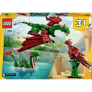 B-Ware Lego Creator Drache Spielfigur Grüner Drache 3 In 1 715 Teile Spielset Set 31161