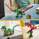 B-Ware Lego Creator Drache Spielfigur Grüner Drache 3 In 1 715 Teile Spielset Set 31161