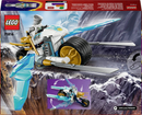 B-Ware Lego Motorrad Spielzeug Ninjago Zanes Eismotorrad Ninja 84 Teile Set 71816