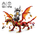 Lego Ninjago Drache Spielzeug Quelldrache Bewegung 71822 Blau Ninja Spielware B-Ware