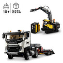 B-Ware Lego Bausatz Set Technic Bagger Lkw Volvo Fmx Raupenbagger Ec230 Electric