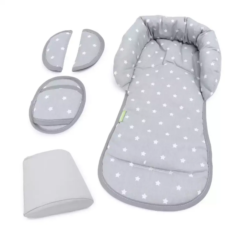 B-Ware Liebes Von Priebes Sitzverkleinerer Polster Emil Stars Grau Gr 0+