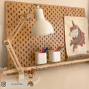 B-Ware Lindby Holz Schreibtischlampe Shivanja Schreibtischleuchte Lampe Weiß Siehe Text