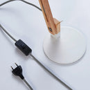 B-Ware Lindby Holz Schreibtischlampe Shivanja Schreibtischleuchte Lampe Weiß Siehe Text