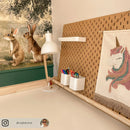 B-Ware Lindby Holz Schreibtischlampe Shivanja Schreibtischleuchte Lampe Weiß Siehe Text