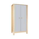 B-Ware Little One Kleiderschrank Schrank Cozy Room Kinderzimmer Lichtgrau Nagano Eiche