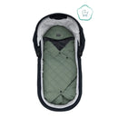 B-Ware Little One Einschlagdecke Babydecke Cozy Salbei Kuscheldecke Coralfleece De15