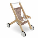 B-Ware Little One Puppenwagen Buggy Puppenbuggy Puppenwagen Holz Stoff Haltebügel 936