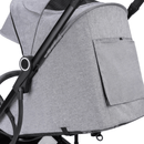 B-Ware Little One Kinderwagen Buggy Key Ii Grey Melange Faltbarer Leichter Komfortwagen