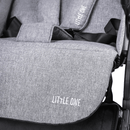 B-Ware Little One Kinderwagen Buggy Key Ii Grey Melange Faltbarer Leichter Komfortwagen