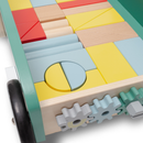 B-Ware Little One Lauflernwagen Bricks Baby Lauflernhilfe Gehhilfe Holzspielzeug