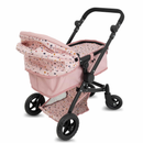 B-Ware Little One Puppenwagen Kinderwagen Spielzeug Mädchen Spielset Rosa Kinder