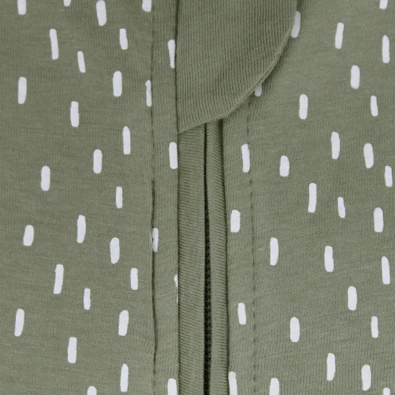 B-Ware Little One Schlafsack Baby Schlafbeutel Lines Green Baumwolle TOG 2