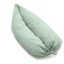 Little One Stillkissen Kissen Schwangerschaft Frosty Green Musselin Bettchen B-Ware