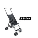 Little One Summer Buggy Kinderwagen Sitzbuggy Schwarz Ultraleicht 2 Stück B-Ware