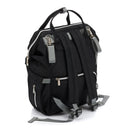 B-Ware Little One Wickelrucksack Tasche Babytasche Schwarz Melange Faltbare Unterlage