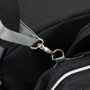 B-Ware Little One Wickelrucksack Tasche Babytasche Schwarz Melange Faltbare Unterlage