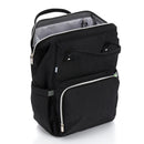 B-Ware Little One Wickelrucksack Tasche Babytasche Schwarz Melange Faltbare Unterlage