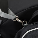 B-Ware Little One Wickelrucksack Tasche Babytasche Schwarz Melange Faltbare Unterl33