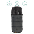 B-Ware Little One Fußsack Kinderwagen Buggy Winterfußsack Styler Coralfleece Komfort