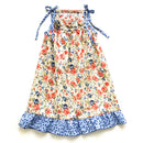 kronjuwel Geblümtes Sommerkleid 110/116 Baumwolle Upcycling