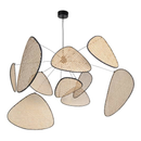 B-Ware Market Set Screen Xl Pendelleuchte Deckenlampe Hängeleuchte Deckenlicht Natur