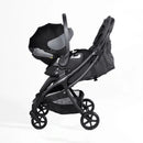 B-Ware Mast Adapter Autositz Babyschale Kinderwagen Buggy Schwarz Mobilität Flexibel