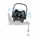 Maxi Cosi Babyschale Pebble 360 Kindersitz Autositz Babyautositz Essential Black B-Ware