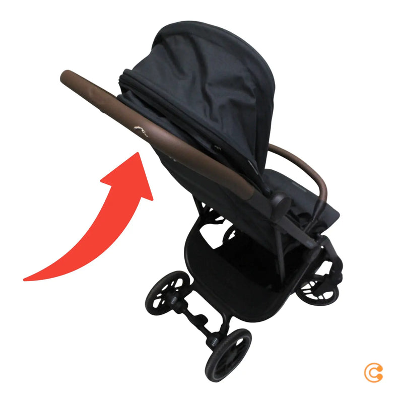 B-Ware Maxi Cosi Soho Essential Graphite Kinderwagen Buggy Babywagen Baby Zubehör