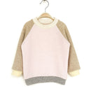 kronjuwel Kaschmirpullover Größe 86 beige rosa Upcycling