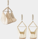 B-Ware Membantu Federwiegen Umbausatz Adapter Zwillinge Eichenholz Grau Weiß