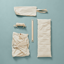 B-Ware Membantu Set Federwiege Hängematte Baby Feder Wiege Motor Bio Baumwolle Wiege